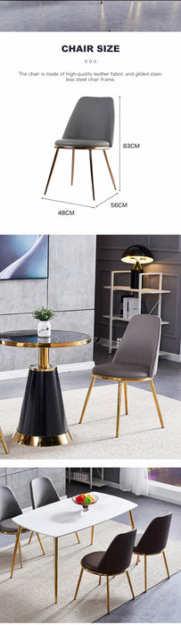 Stainless steel Dining Chair freeshipping - JOSEPH&CASEY