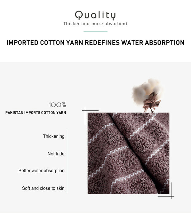 Cotton Towel / Bath Towel / Shower Towel / 100% cotton / Quick Dry