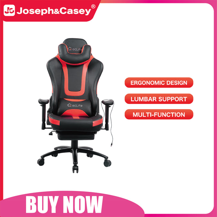 Gaming Chair with Lumbar Support for Adult Ergonomic High Back Video Game Chair Heavy Duty Computer Swivel Chairs