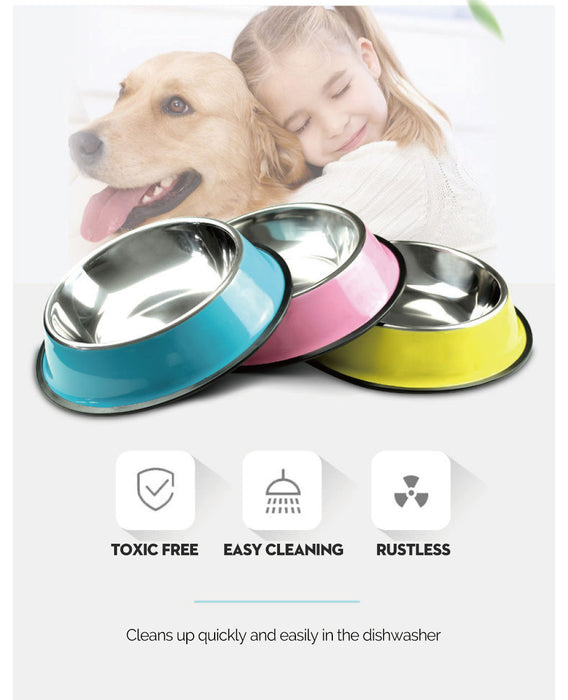 Pets Stainless Steel Pet Bowl freeshipping - JOSEPH&CASEY