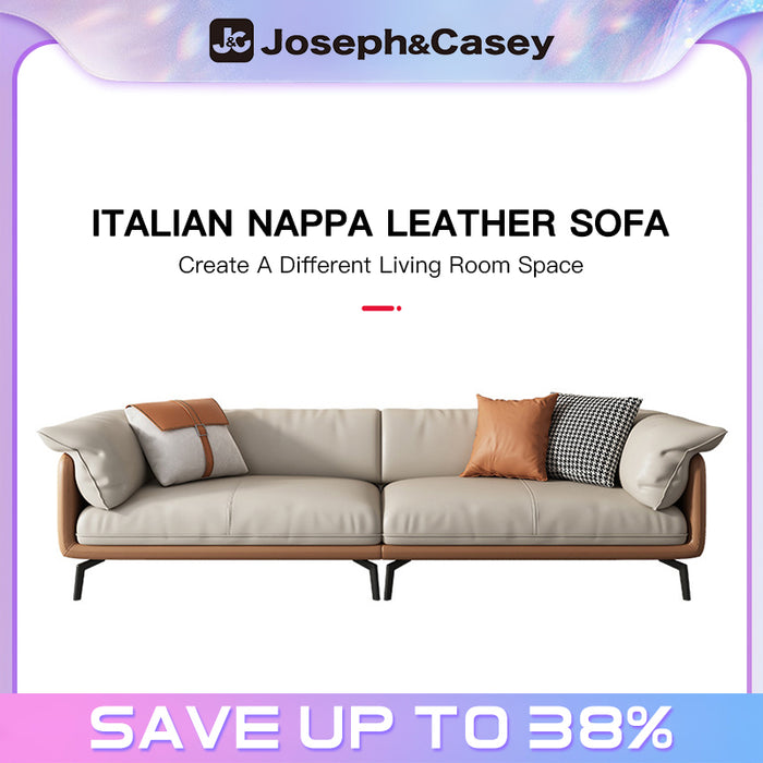 【Furniture】Italian Nappa Leather Sofa