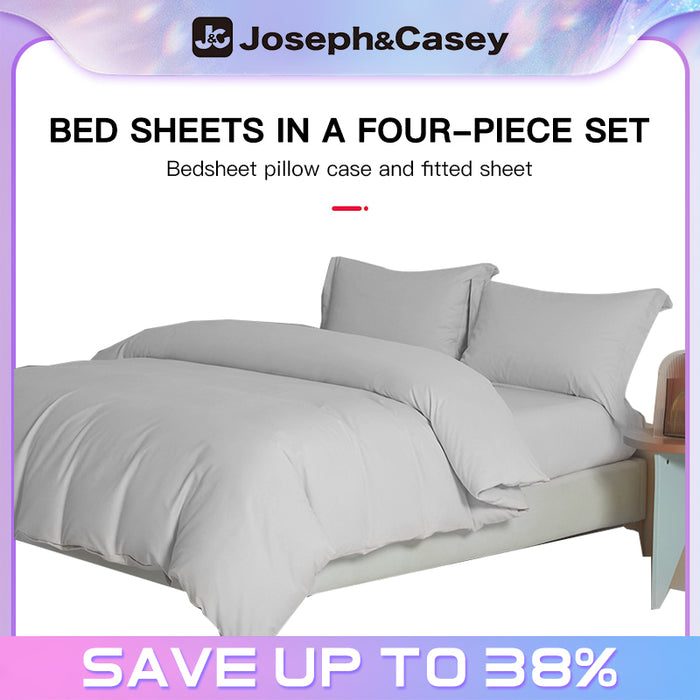 2022 New Design Bedsheet pillow case and fitted sheet