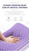 XIAO MI TPE Honeycomb Breathable Pressure Relief Pillow Pro (antibacterial inner and outer double pillowcase) freeshipping - JOSEPH&CASEY