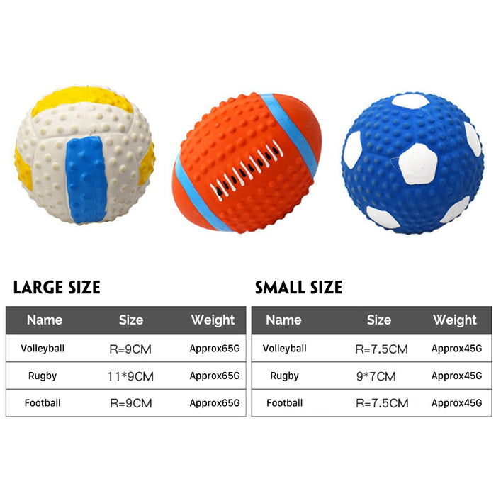 Pets Ball Squeaky Toy freeshipping - JOSEPH&CASEY