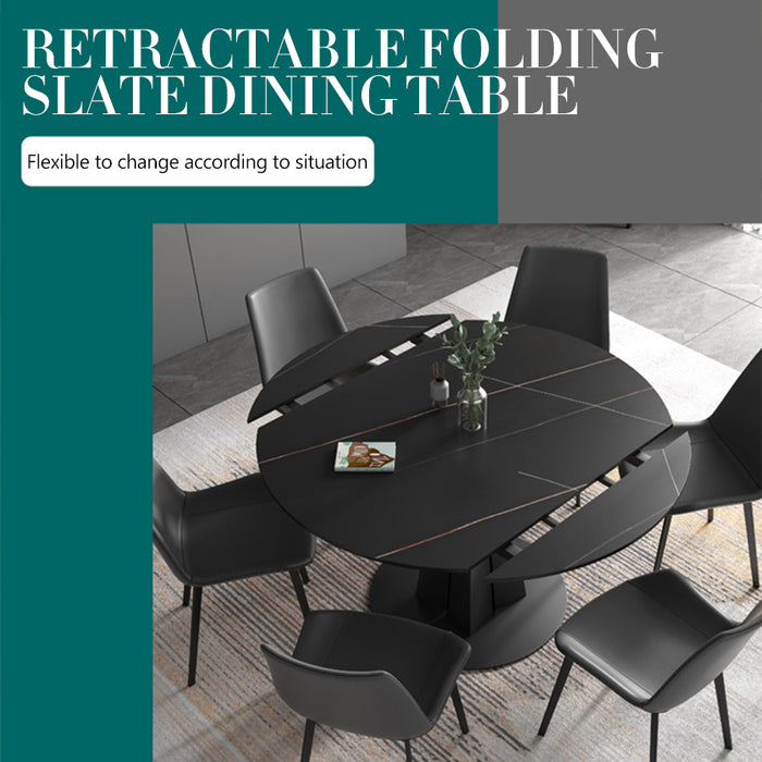 【Furniture】Changeable Slate Dinning Table