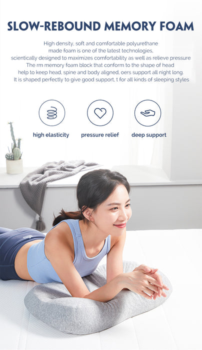 XIAOMI Freely Adjustable Pillow Height Neck Support Sleeping Pillow