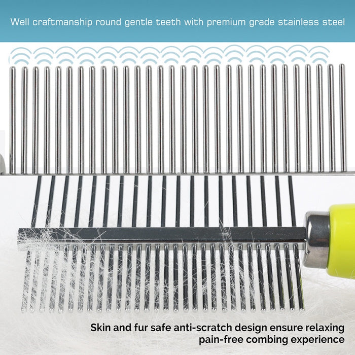 Pets Double-sided Grooming Comb freeshipping - JOSEPH&CASEY