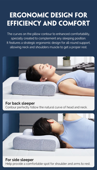 XIAOMI Xiaohuanxi graphene hot compress simulation massage sleep aid pillow freeshipping - JOSEPH&CASEY