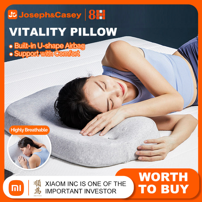 XIAOMI Freely Adjustable Pillow Height Neck Support Sleeping Pillow