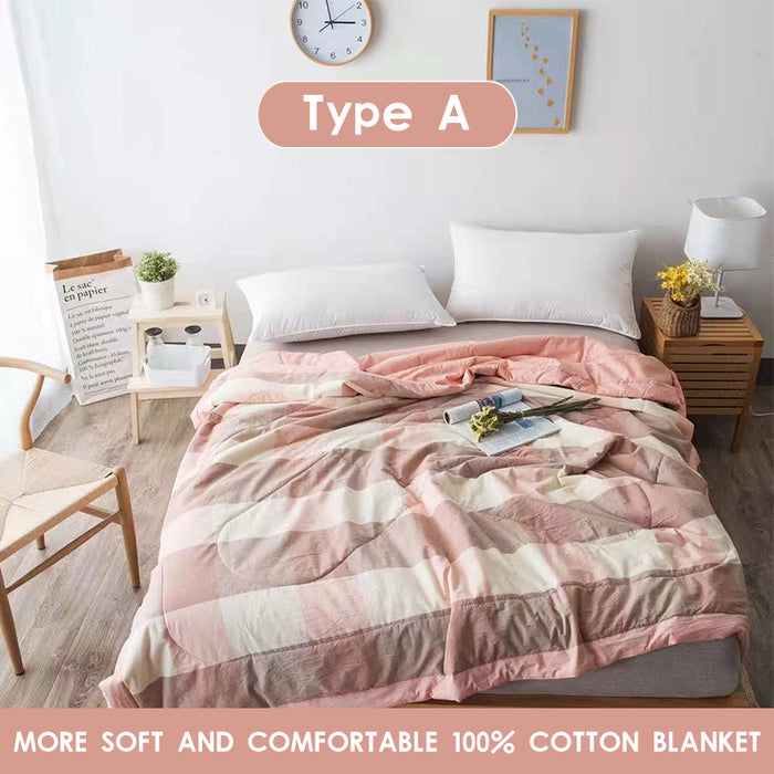 Japan Style / Thick comfort Blanket / Air Condition Blanket / Comforters / bedding / Quilt