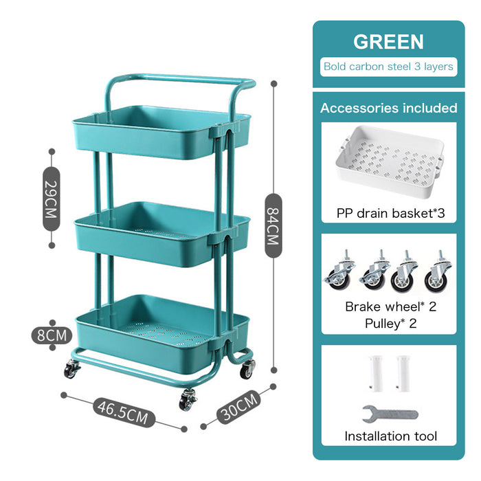 3-Tier Storage Rack freeshipping - JOSEPH&CASEY