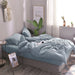 100% Cotton Knitted Bedsheet set freeshipping - JOSEPH&CASEY