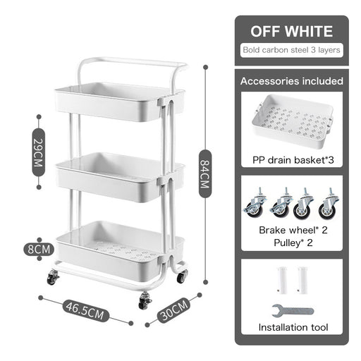 3-Tier Storage Rack freeshipping - JOSEPH&CASEY