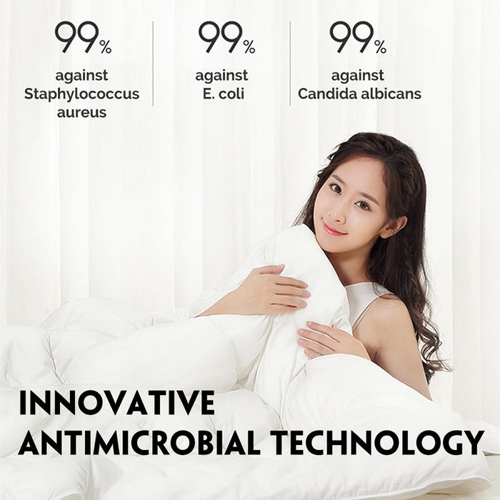 XIAOMI Lock temperature 3D seven-hole antibacterial warm quilt freeshipping - JOSEPH&CASEY