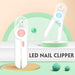 Pets LED Nail Clipper And Trimmer freeshipping - JOSEPH&CASEY