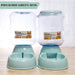 Pets Food Feeder And Water Dispenser freeshipping - JOSEPH&CASEY