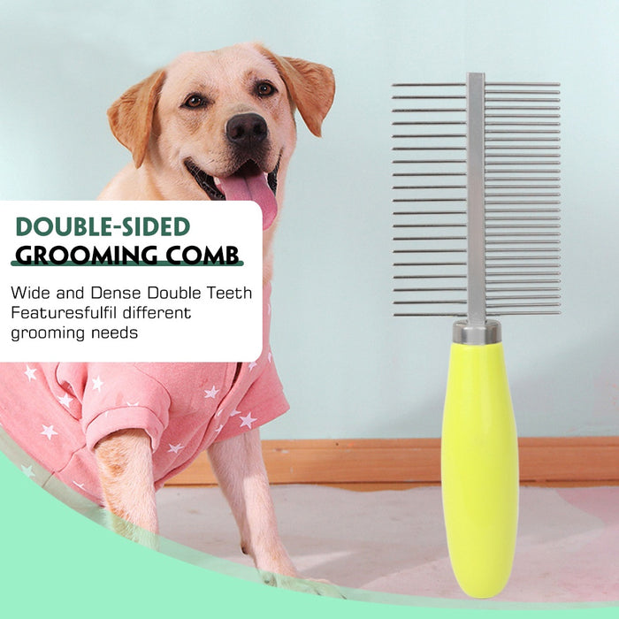 Pets Double-sided Grooming Comb freeshipping - JOSEPH&CASEY