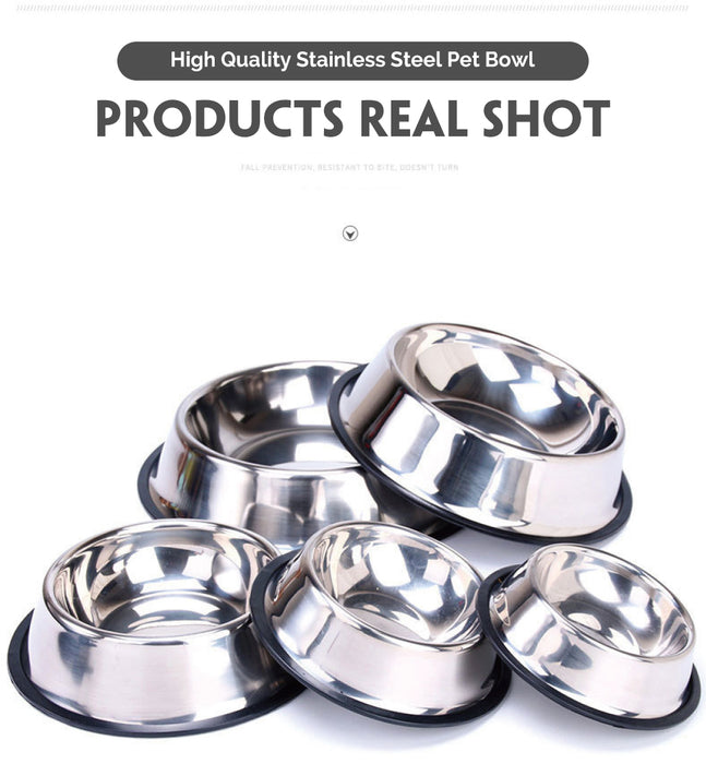 Pets Stainless Steel Pet Bowl freeshipping - JOSEPH&CASEY